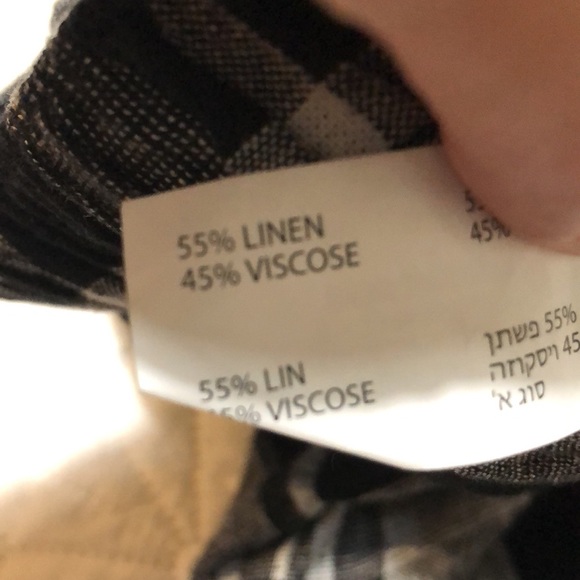 Dex plaid linen shorts - Picture 5 of 5